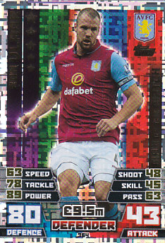 Ron Vlaar Aston Villa 2014/15 Topps Match Attax Man of the Match #364